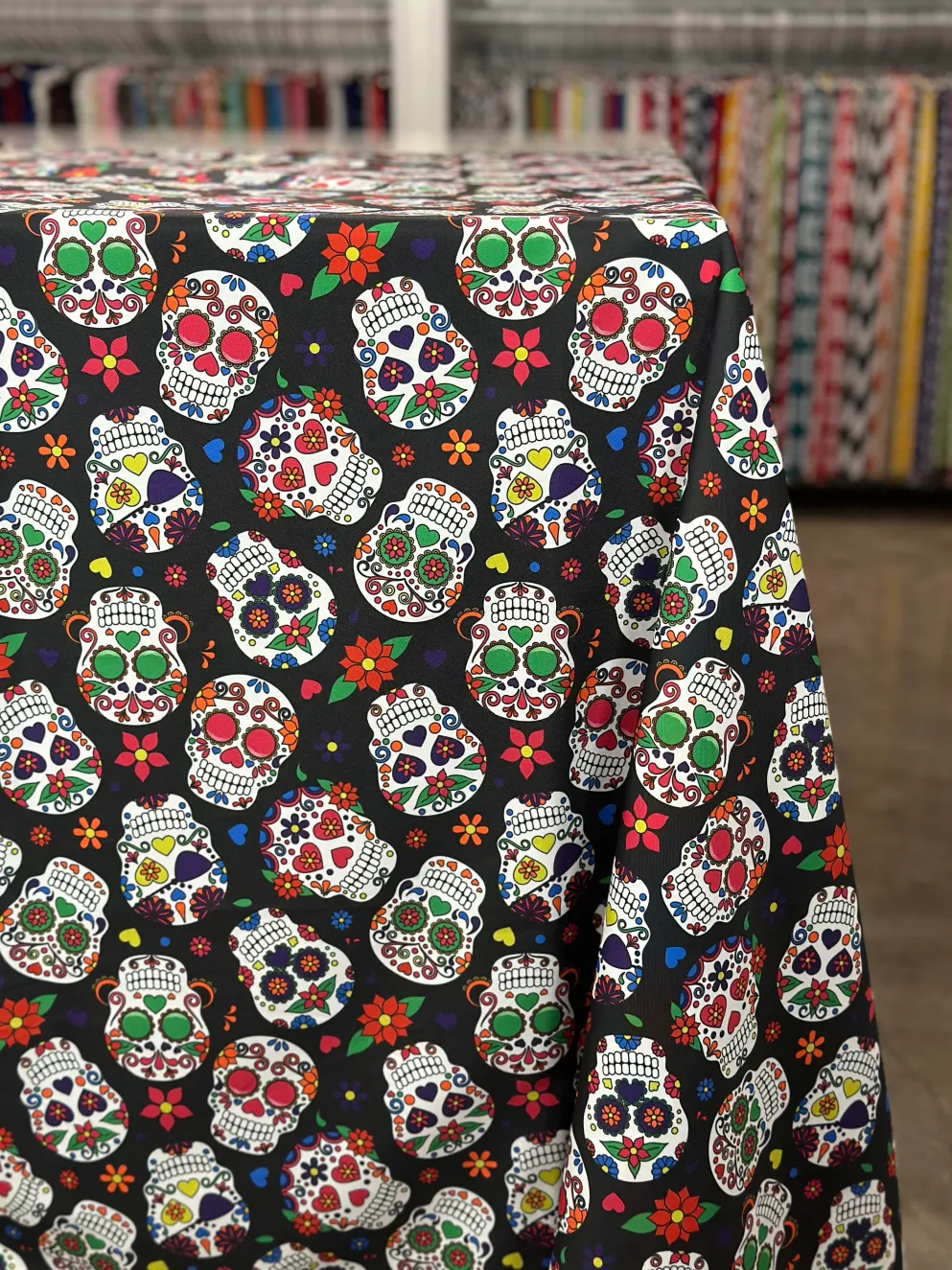 Skull Candy (Poly Print) Table Linen