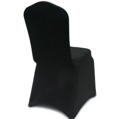 Spandex Banquet Chair Cover in Black