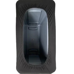 Spandex (Slim Jim) 23 Gallon Trash Can Cover in Black
