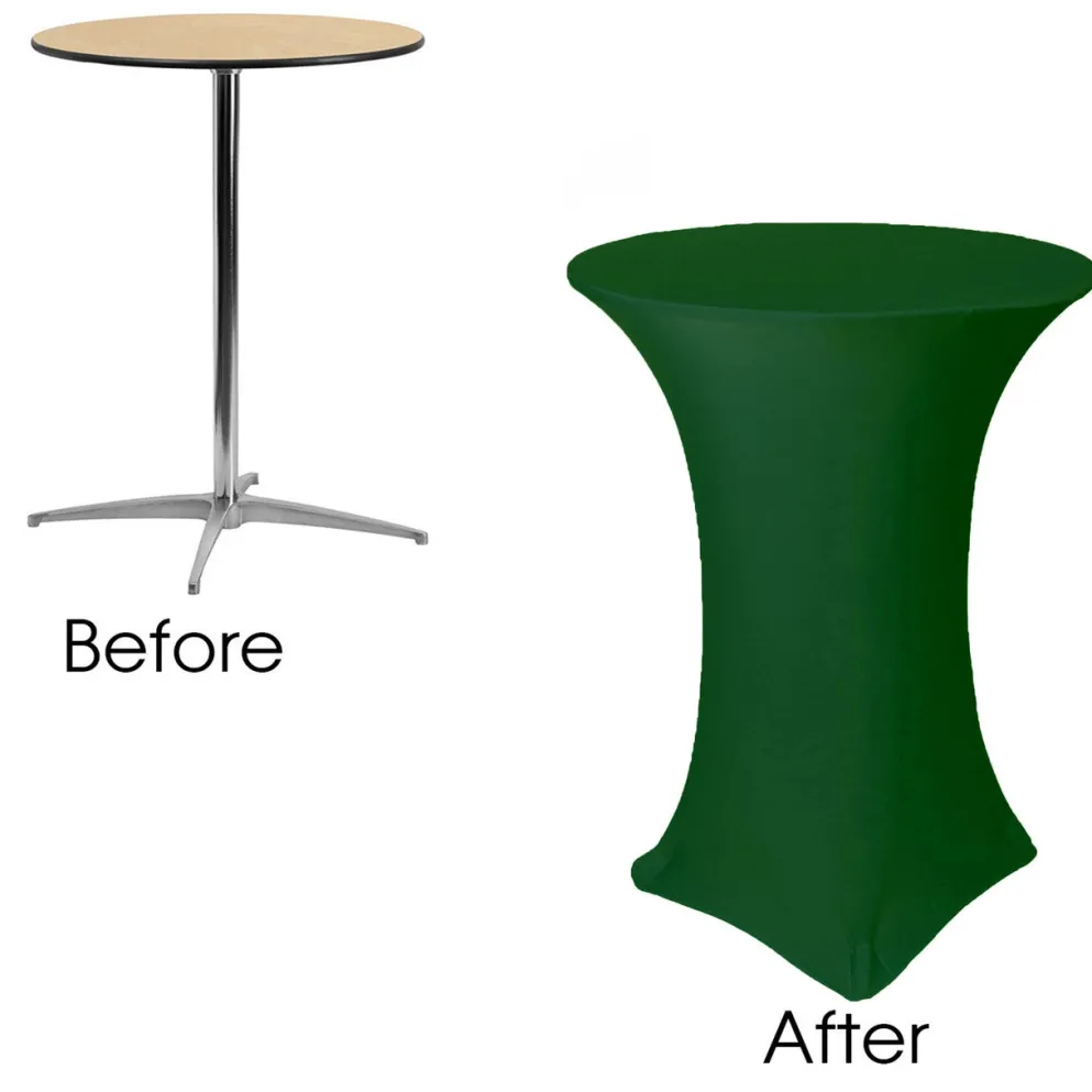 Spandex (30"x42") Highboy Cover in Hunter Green