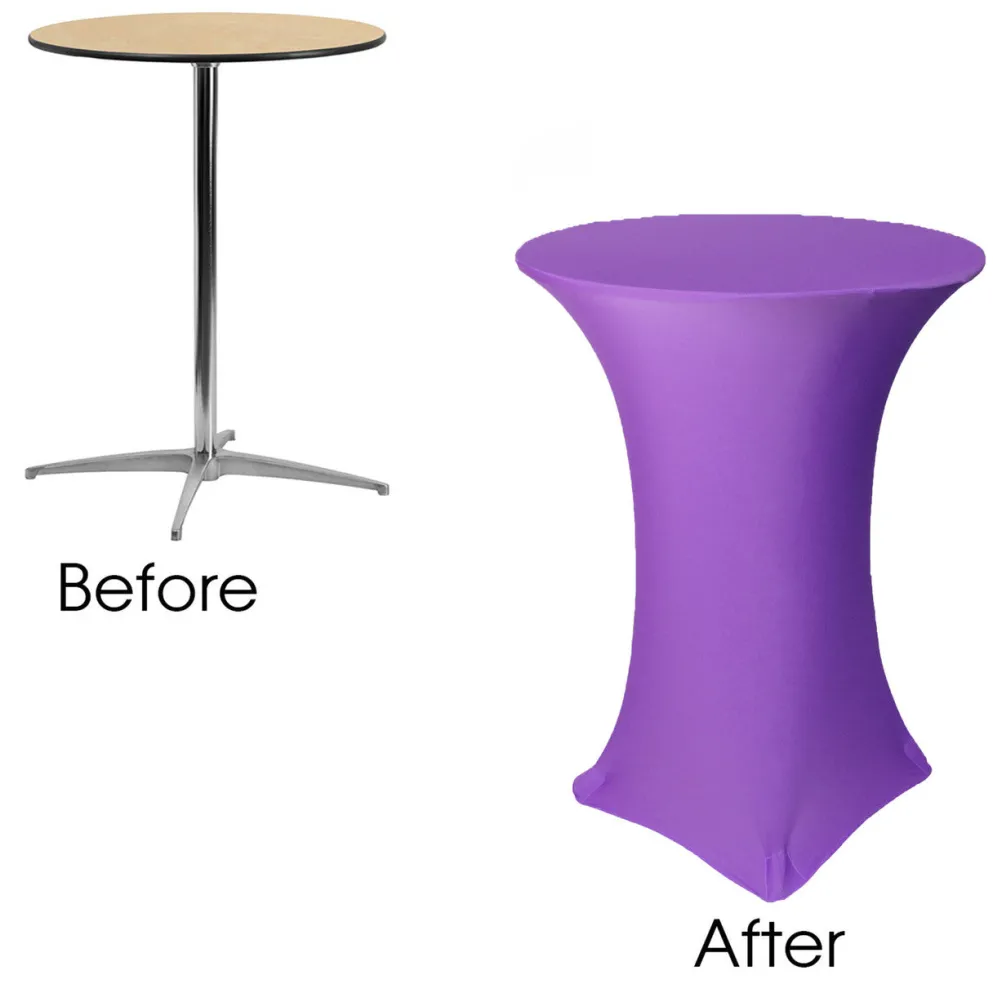 Spandex (30"x42") Highboy Cover in Purple