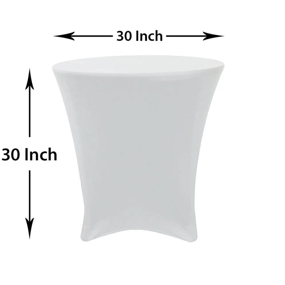 Spandex (30"x30") Lowboy Cover in White