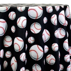 Sports (Poly Print) Table Linen Baseball