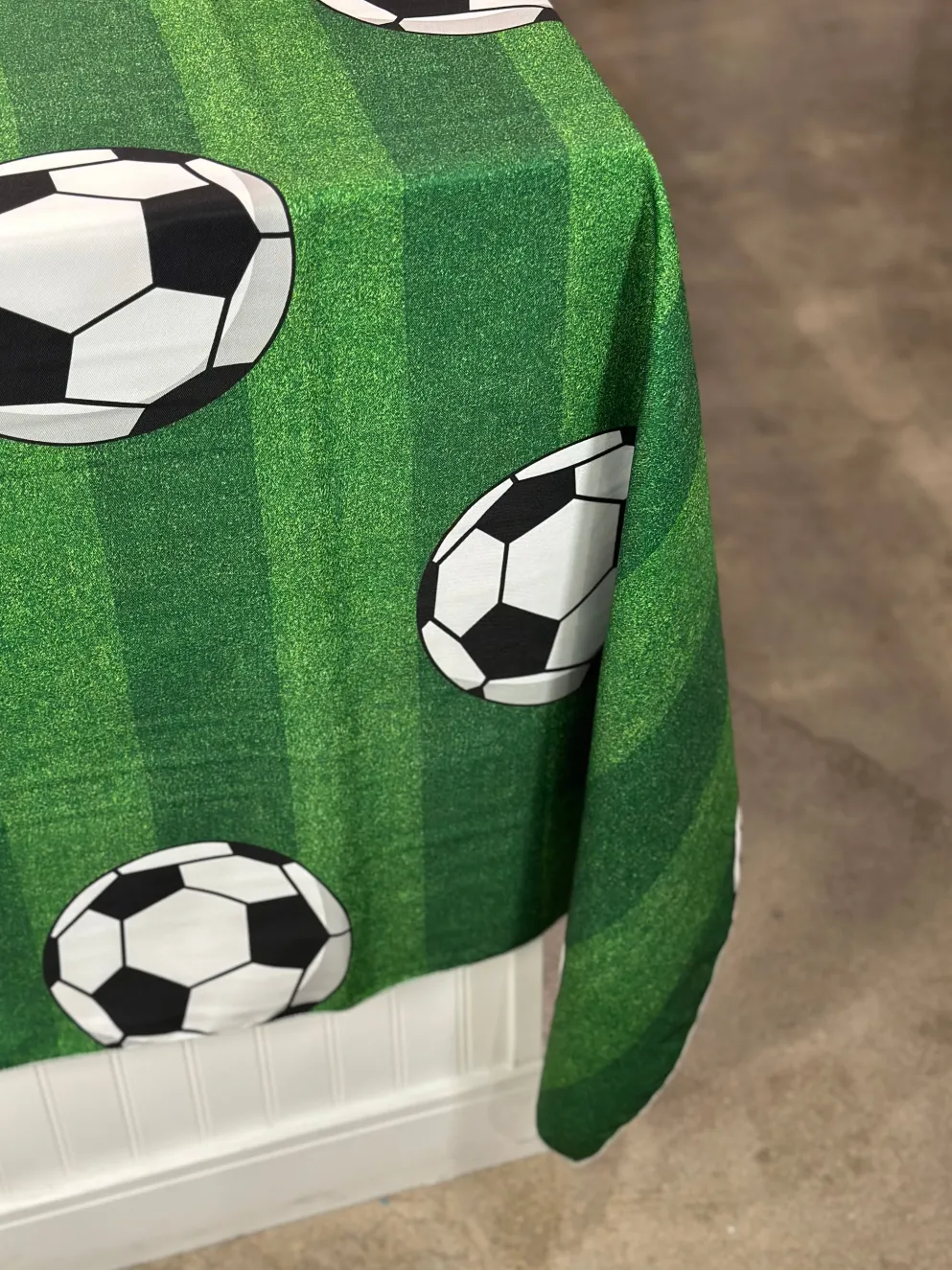 Sports (Poly Print) Table Linen Soccer