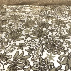 Starlight Sequins Table Runner in Champagne