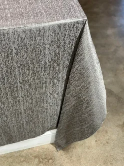 Sterling Jacquard Table Linen in Grey