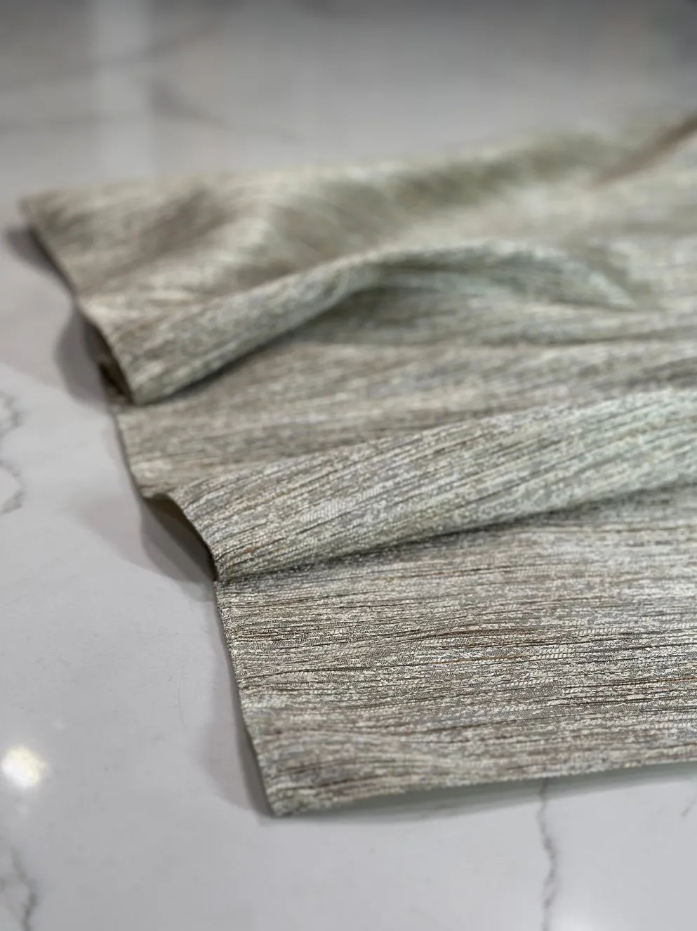 Sterling Jacquard Table Linen in Taupe