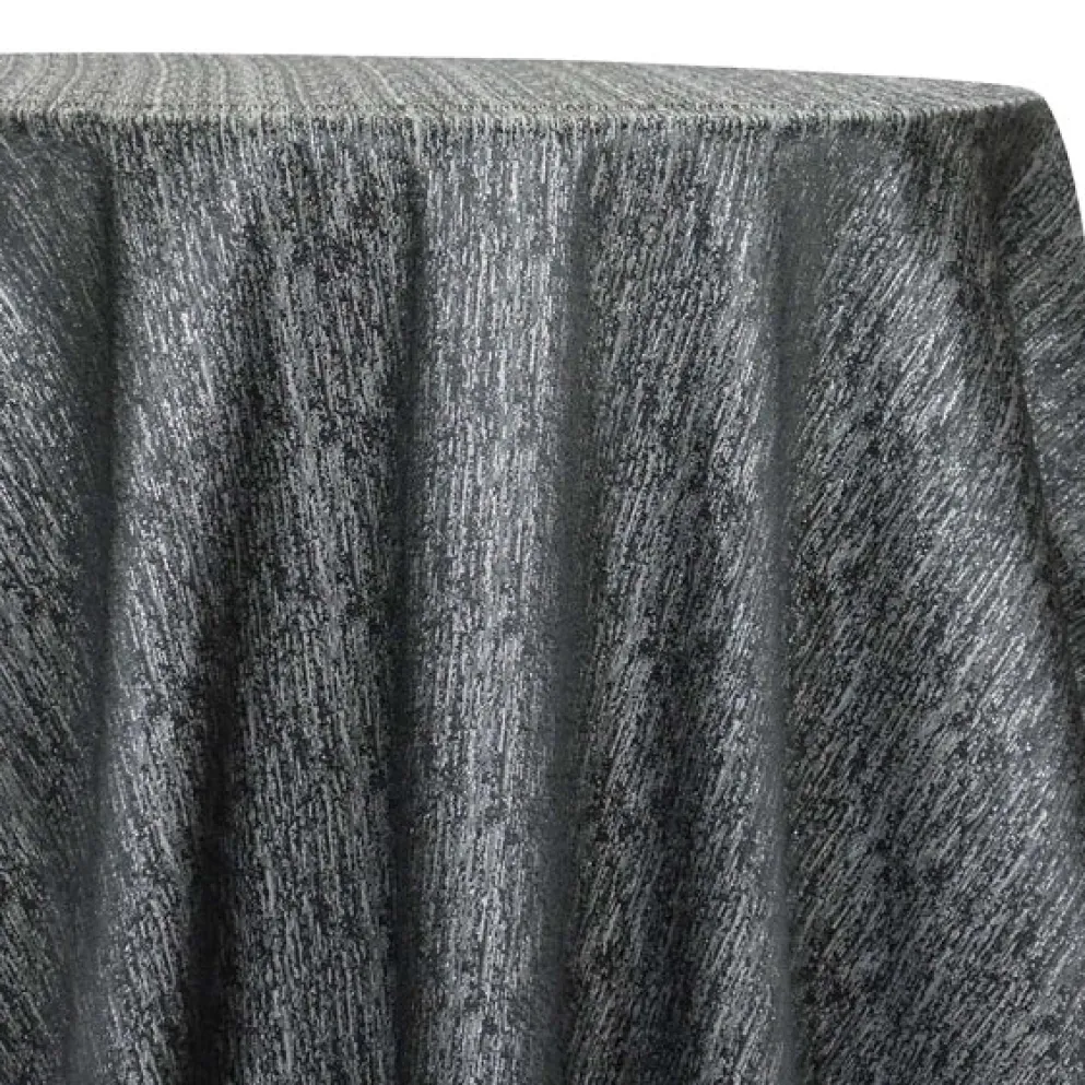 Sterling Jacquard Table Linen in Black