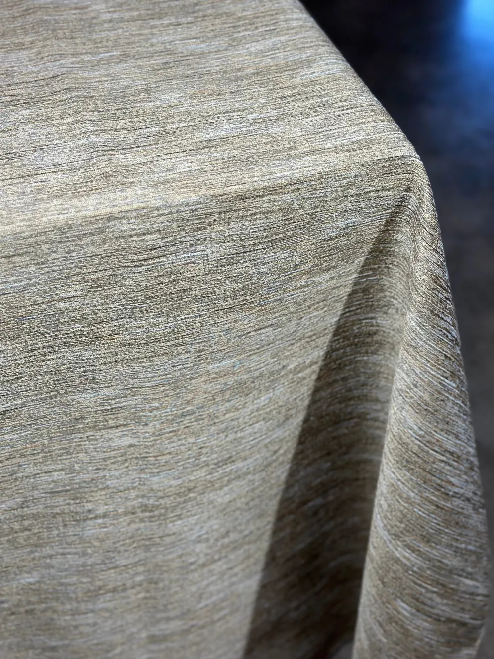 Sterling Jacquard Table Linen in Gold