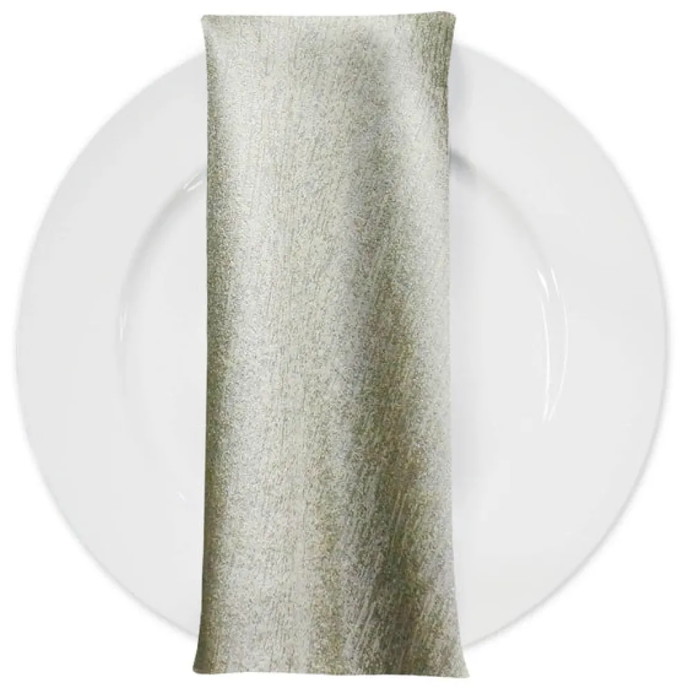 Sterling Jacquard Table Napkin in Gold