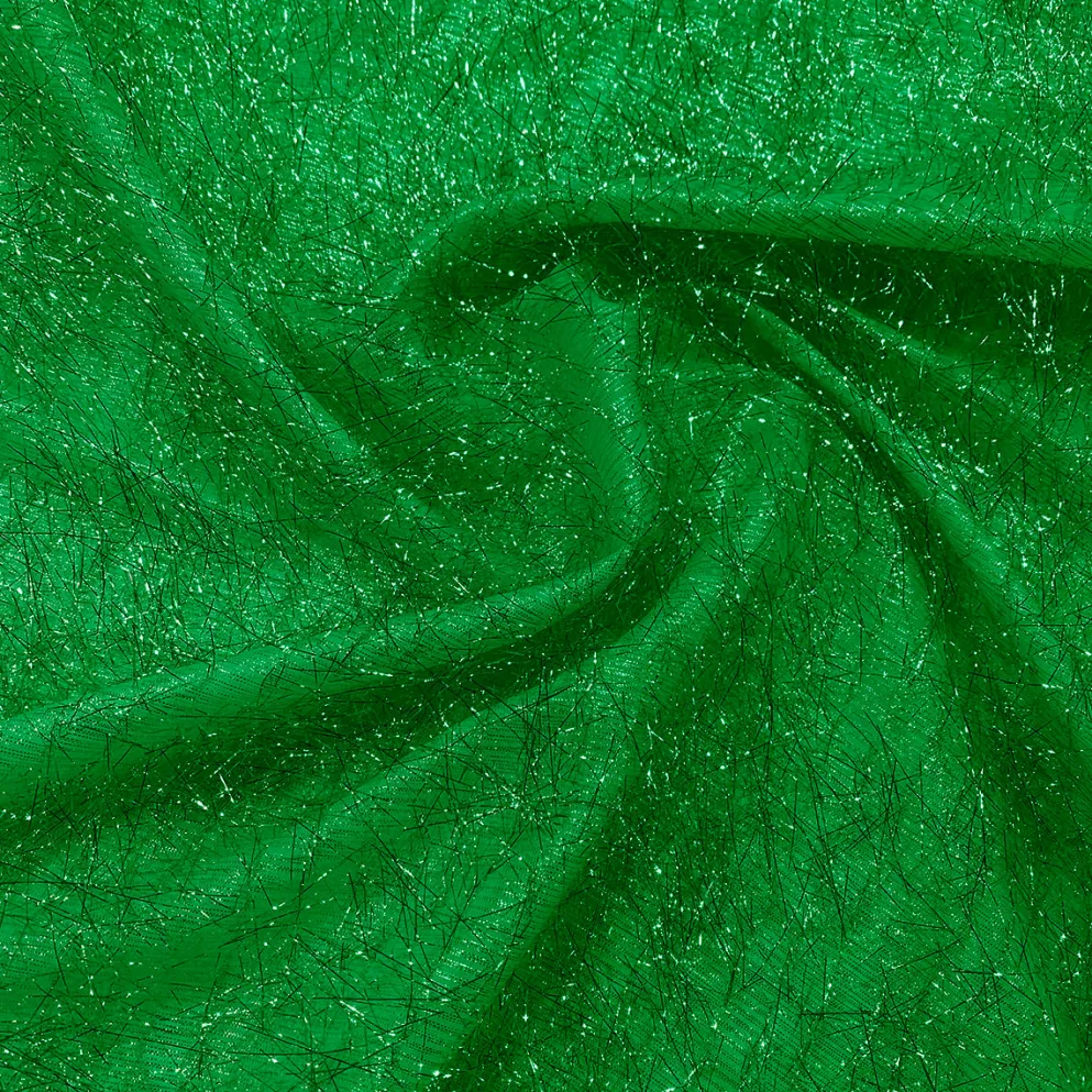 String Metallic Table Linen in Green