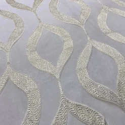 Tabriz Organza Table Linen in Ivory
