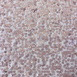 Taffeta Sequins Table Linen in Blush Matte