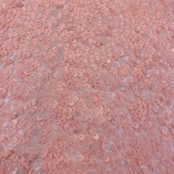 Taffeta Sequins Table Linen in Dusty Rose