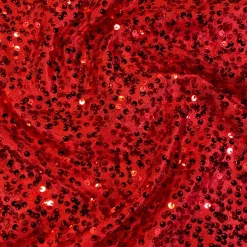 Taffeta Sequins Table Linen in Red