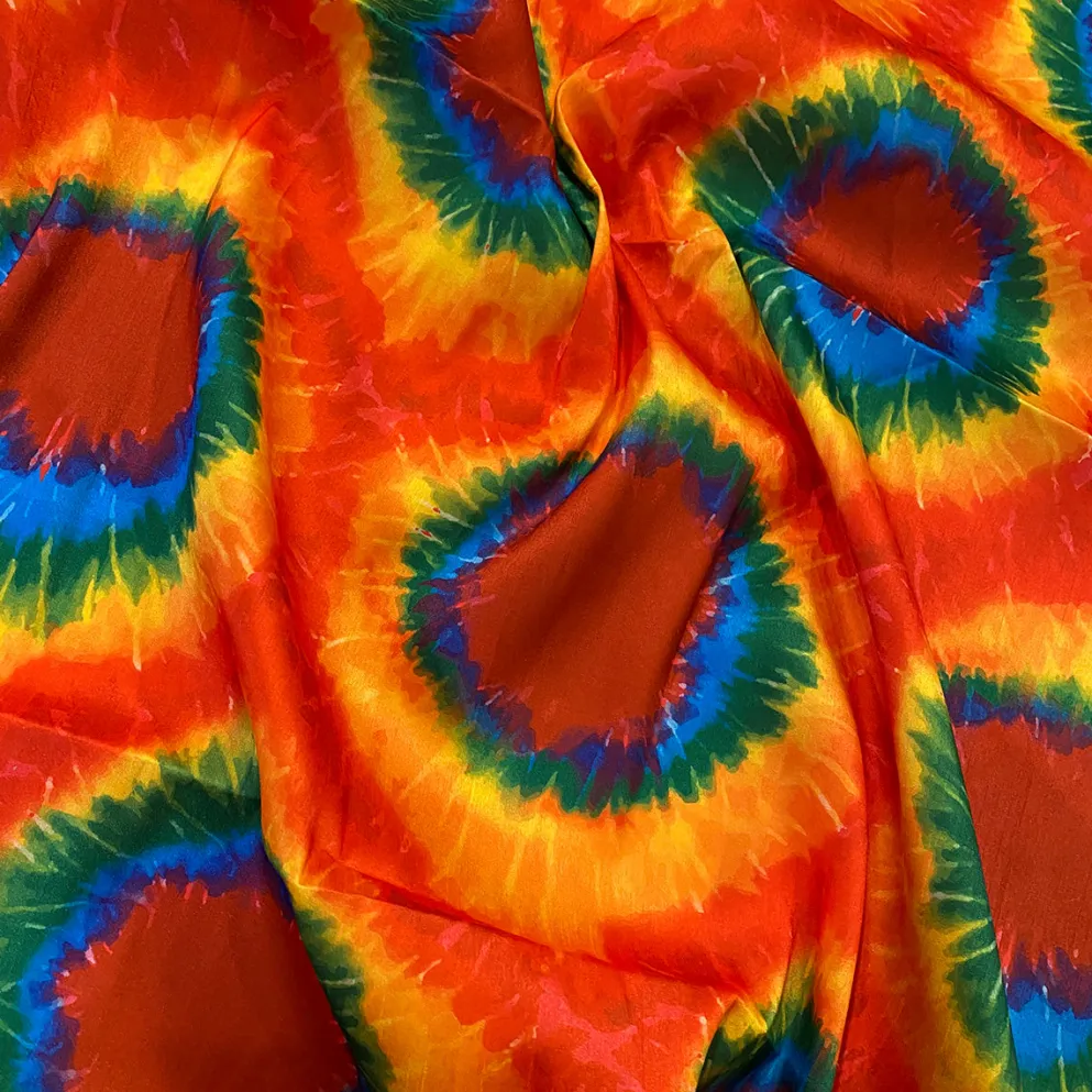 Tie-Dye Print (Dupioni) Table Linen