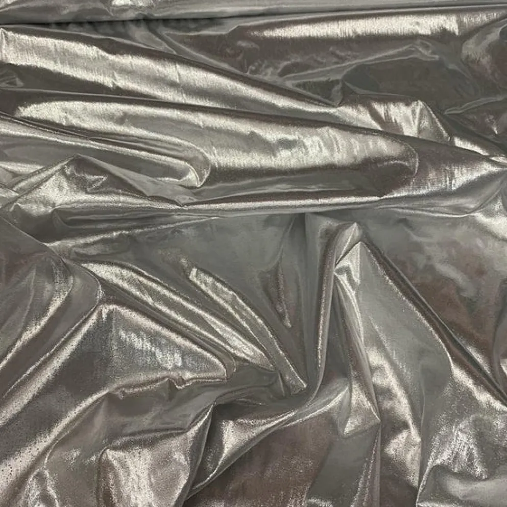 Tissue Lame Table Runner in Silver