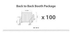 Trade Show Back-to-Back Booths