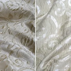Tuscany Jacquard (Reversible) Table Linen in Ivory