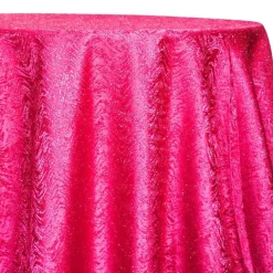 Twinkle Tensil Table Linen in Fuchsia
