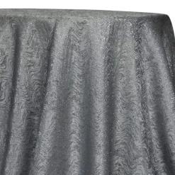 Twinkle Tensil Table Linen in Charcoal