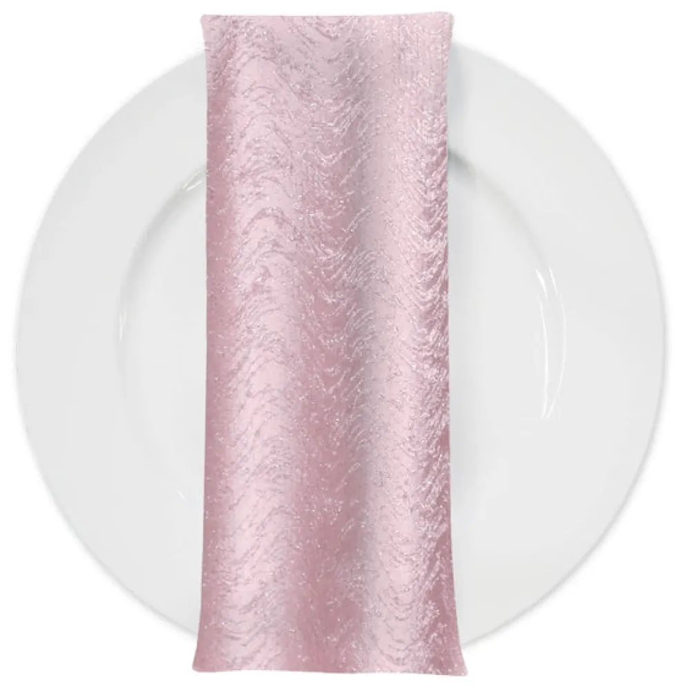 Twinkle Tensil Table Napkin in Blush