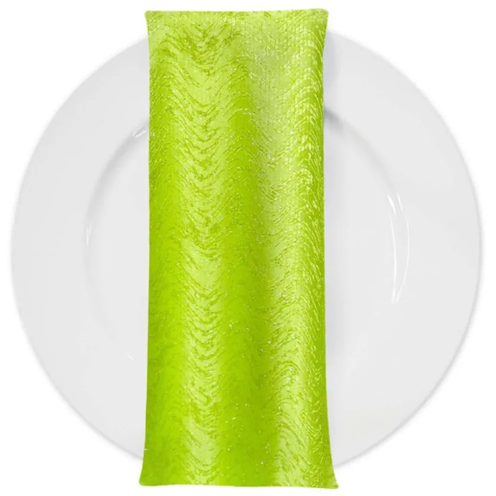 Twinkle Tensil Table Napkin in Lime