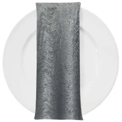 Twinkle Tensil Table Napkin in Charcoal
