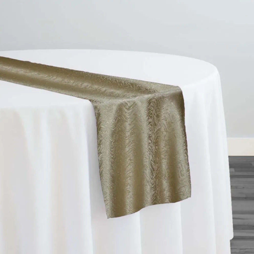 Twinkle Tensil Table Runner in Gold