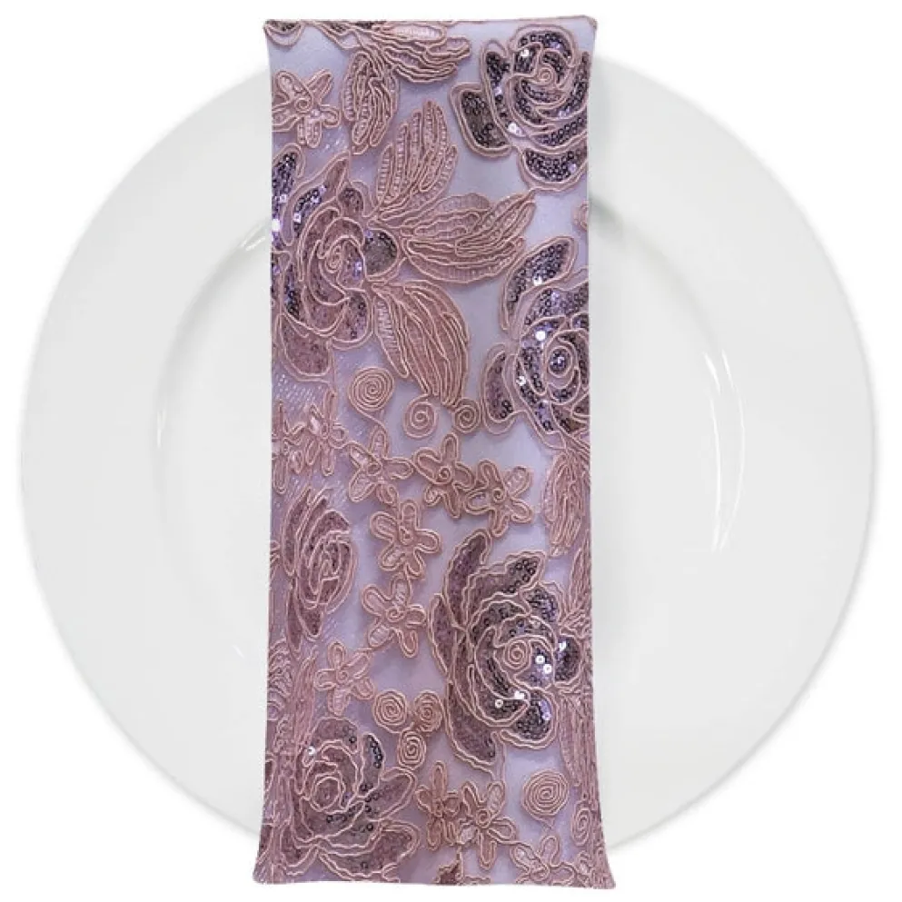 Valentina Lace (w/ Poly Lining) Table in Blush