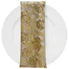 Valentina Lace (w/ Poly Lining) Table in Gold