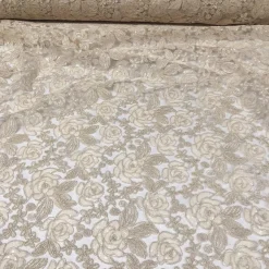 Valentina Lace (w/ Poly Lining) Table in Ivory