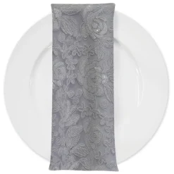 Valentina Lace (w/ Poly Lining) Table in White