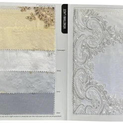 Venetian Lace Table Runner in Champagne