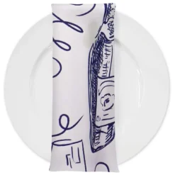 Vino (Poly Print) Table Napkin