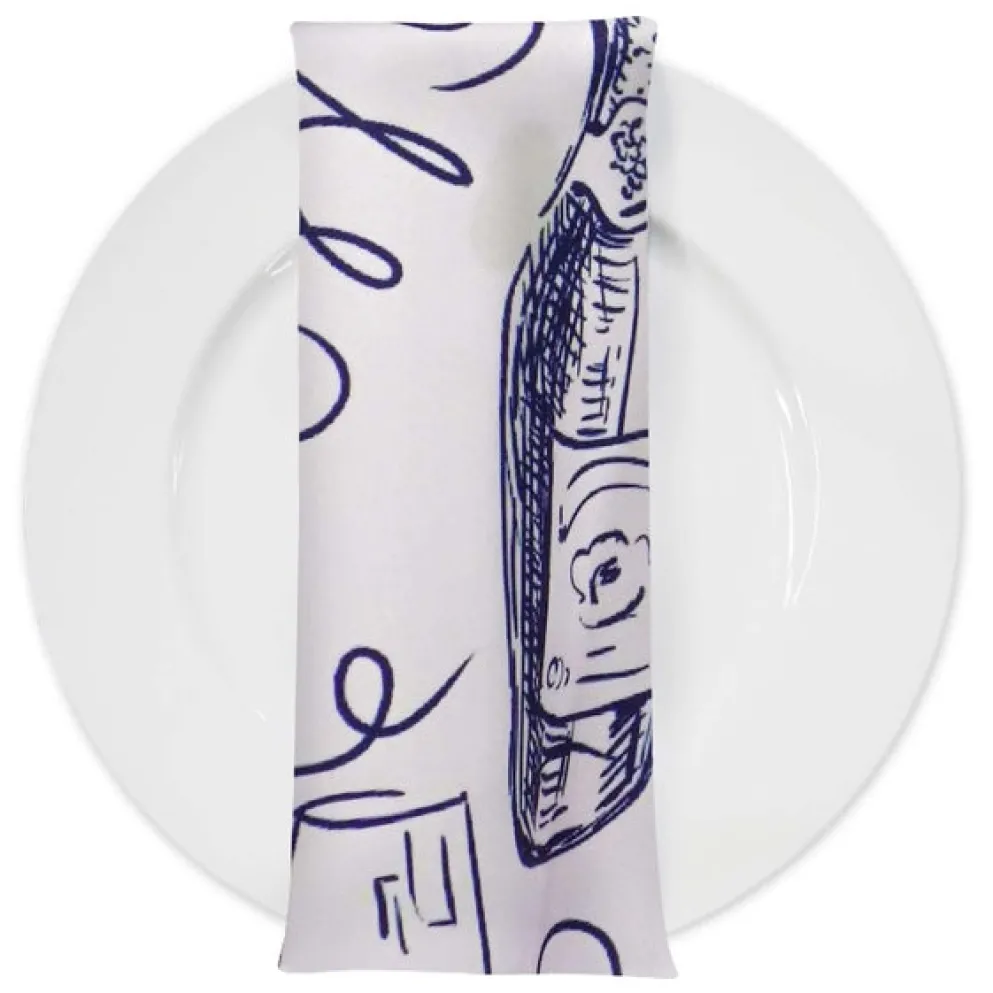 Vino (Poly Print) Table Napkin