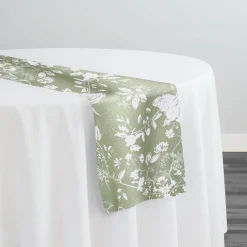 Vintage Butterfly (Slub Print) Table Runner