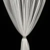 Voile Drapery Panel in Taupe 1184
