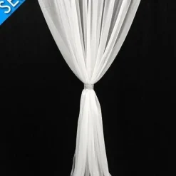 Voile Drapery Panel in Taupe 1184