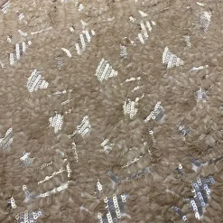 Zenya Sequins Table Runner in Champagne