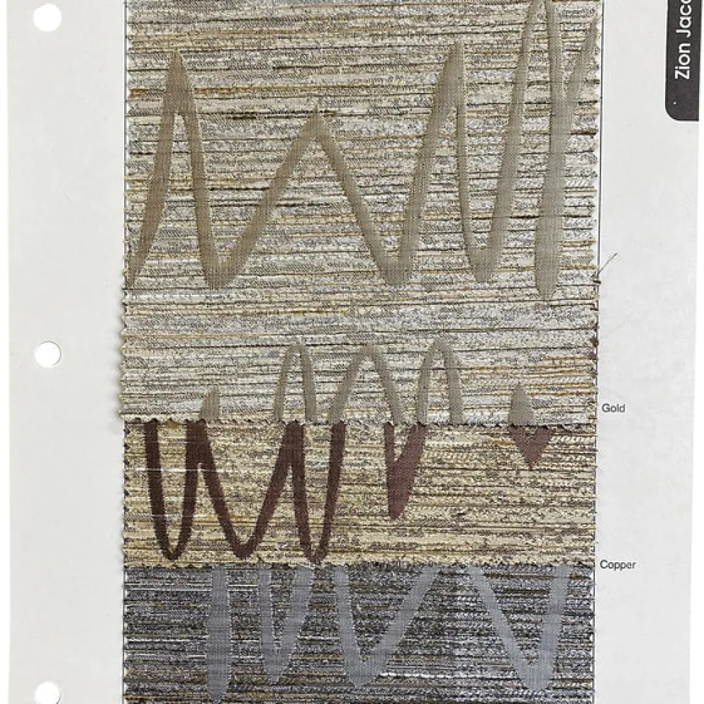 Zion Jacquard Table Napkin in Copper